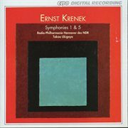 Krenek : Symphonies Nos. 1 & 5 cover image