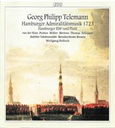 Telemann : Hamburger Admiralitatsmusik (live) cover image