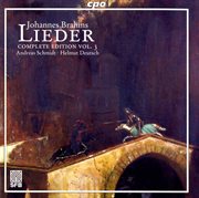 Brahms : Lieder (complete Edition, Vol. 3) cover image