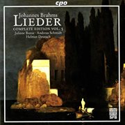 Brahms : Lieder (complete Edition, Vol. 5) cover image