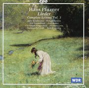 Pfitzner : Lieder (complete Edition, Vol. 3) cover image