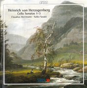 Herzogenberg : Cello Sonatas Nos. 1-3 cover image