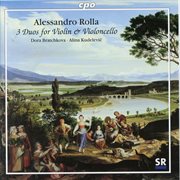 Rolla : 3 Duos For Violin & Cello cover image