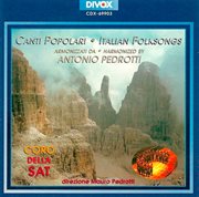 Traditional : Italian Folksongs cover image