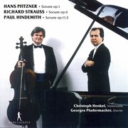 Pfitzner, Hindemith & R. Strauss : Cello Sonatas cover image
