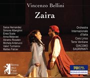 Bellini : Zaira (live) cover image