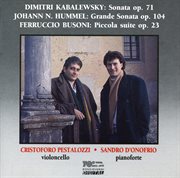 Kabalevsky : Sonata, Op. 71. Hummel. Grande Sonata, Op. 104 cover image