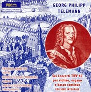 Telemann : 6 Concerti, Twv 42 cover image