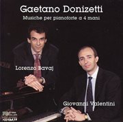G. Donizetti : Musiche Per Pianoforte À 4 Mani cover image