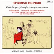 Respighi : Musiche Per Pianoforte A Quattro Mani cover image