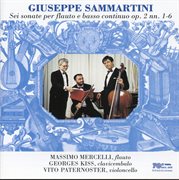 Sammartini : Sonata For Flute And Basso Continuo, Op. 2, Nos. 1-6 cover image