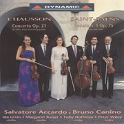 Chausson, E. : Concerto / Saint-Saens, C.. Violin Sonata No. 1 cover image