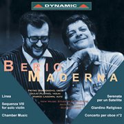 Berio : Linea / Sequenza Viii / Chamber Music / Maderna. Serenata Per Un Satellite / Giardino Reli cover image