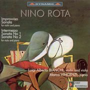 Rota, N. : Viola Sonatas Nos. 1 And 2 / Violin Sonata / Improvviso / Intermezzo cover image