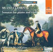 Clementi : Keyboard Sonatas With Accompanying Violin cover image