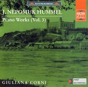 Hummel : Piano Works, Vol. 3 cover image
