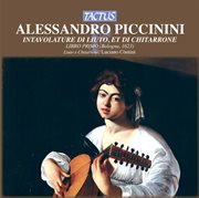 Piccinini : Intavolatura Di Liuto, Et Di Chitarrone, Book 1 cover image