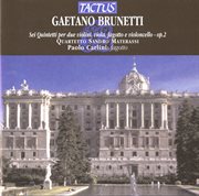 Brunetti : Six Quintets For Two Violins, Viola, Bassoon And Cello, Op. 2 cover image