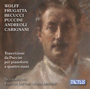 Transcriptions Of Puccini For Piano 4 Hands cover image