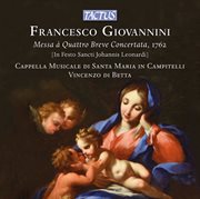 Giovannini : Messa A Quattro Breve Concertata cover image