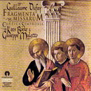 Dufay : Fragmenta Missarum cover image