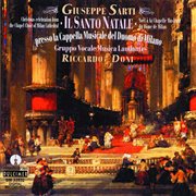 Sarti : Il Santo Natale, Presso La Cappella Musicale Del Duomo Di Milano cover image