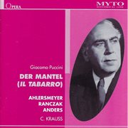 Puccini : Il Tabarro, Sc 85 (sung In German) cover image