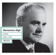 Beniamino Gigli Recital  (live) cover image