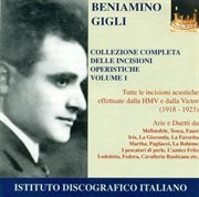 Opera Arias (tenor) : Gigli, Beniamino. Boito, A. / Puccini, G. / Ponchielli, A. / Mascagni, P. ( cover image