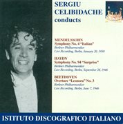 Mendelssohn : Symphony No. 4, "Italian". Haydn. Symphony No. 94, "The Surprise" cover image