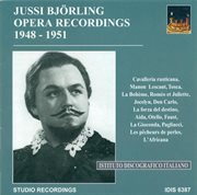 Opera Arias (tenor) : Bjorling, Jussi. Mascagni, P. / Puccini, G. / Gounod, C.-F. / Godard, B. cover image