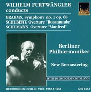 Brahms, J. : Symphony No. 1 / Schubert, F.. Overture To Rosamunde, Fursten Von Cypern / Schumann, cover image
