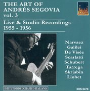 The Art Of Segovia, Vol. 3 (1955-1956) cover image