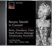 Opera Arias (soprano) : Tebaldi, Renata. Boito, A. / Giordano, U. / Cilea, F. / Verdi, G. / Pucci cover image