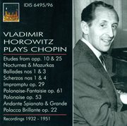 Chopin, F. : Piano Music (vladimir Horowitz Plays Chopin) (1932-1953) cover image