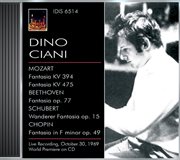 Ciani, Dino : Piano Works By Mozart, Beethoven, Schubert And Chopin (1969) cover image