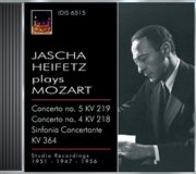 Mozart, W.a. : Violin Concertos Nos. 4 And 5 / Sinfonia Concertante, K. 364 (jascha Heiftez Plays cover image