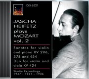Mozart, W.a. : Violin Sonatas Nos. 17, 26 And 32 / Duo For Violin And Viola, K. 424 (jascha Heifet cover image