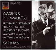 Wagner, R. : Walküre (die) [opera] (karajan) (1958) cover image