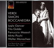 Verdi, G. : Simon Boccanegra [opera] (1958) cover image