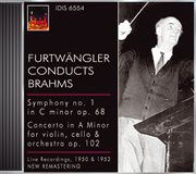Brahms, J. : Symphony No. 1 / Double Concerto, Op. 102 (furtwangler) (1950, 1952) cover image