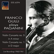 Franco Gulli Plays Paganini (1960, 1961) cover image