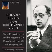 Rudolf Serkin Plays Beethoven, Vol. 3 (1957-1958) cover image