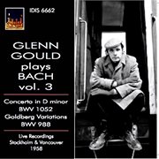 Glenn Gould Plays Bach, Vol. 3 (1958) cover image