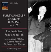 Furtwängler Conducts Brahms, Vol. 2 (live) cover image