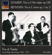 Schubert : Piano Trio No. 2. Beethoven. Piano Trio No. 3 cover image