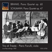 Brahms & Schumann : Piano Quartets (live) cover image