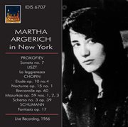 Martha Argerich In New York, 1966 (live) cover image