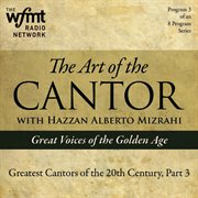 The Art Of The Cantor Part 3 cover image