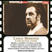 Carlo Bergonzi : A Discographic Career cover image